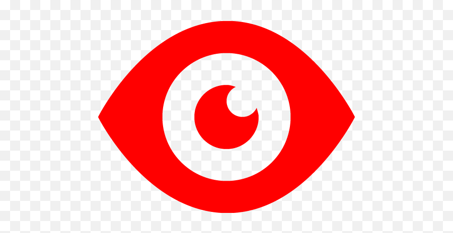 Red Eye 2 Icon - Eye Icon Png Blue Emoji,Red Eye Text Emoticon
