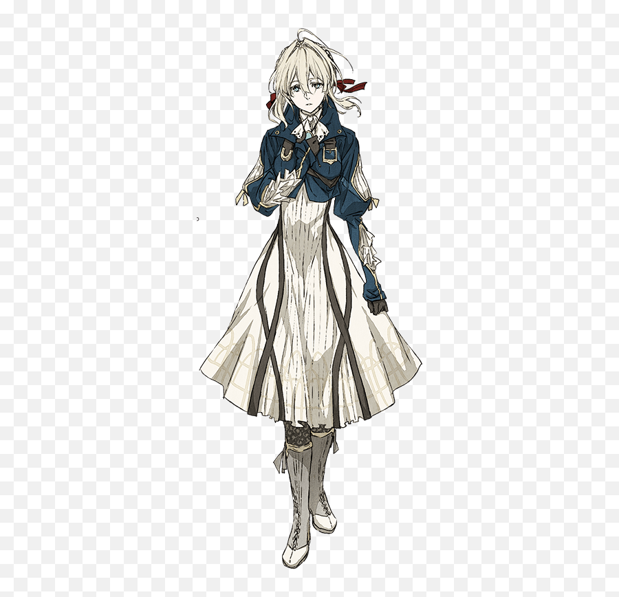 Violet Evergarden - Violet Evergarden Clothes Emoji,Violet Evergarden No Emotion