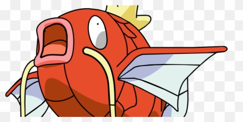 Download Floppy Fish Pokemon - Full Size Png Image Pngkit Orange Pokemon Fish Emoji,Red Emoji Pokemon