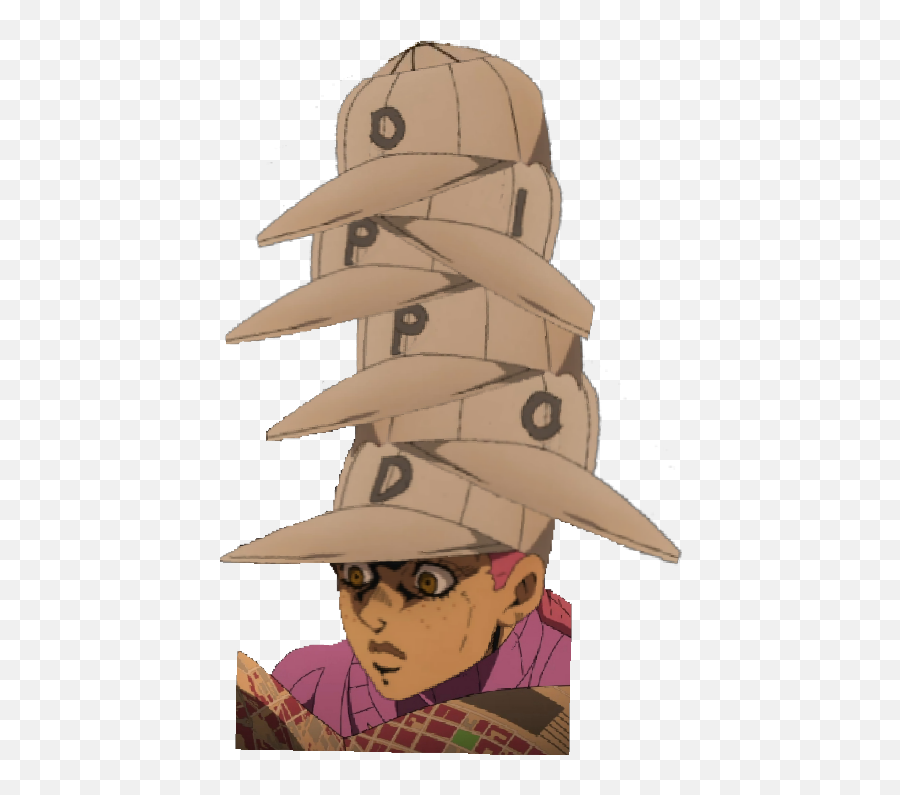 Shitpostcrusaders - Jojo Doppio Hat Emoji,Shit Emoji Hat For Dog