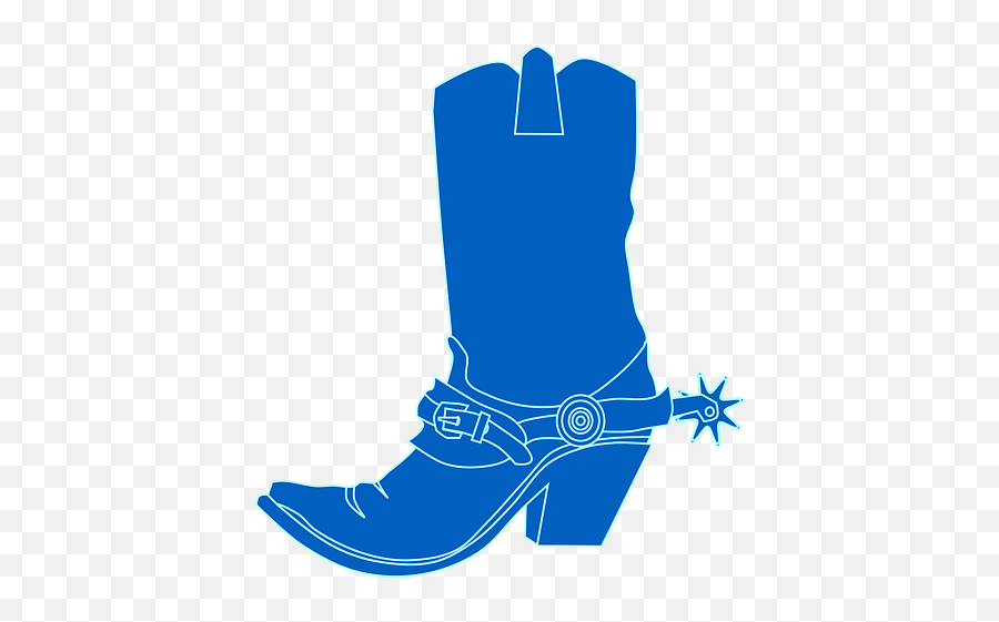 Pin - Blue Cowboy Boot Clipart Emoji,Emoji Art Free High Heeled Boots Clipart