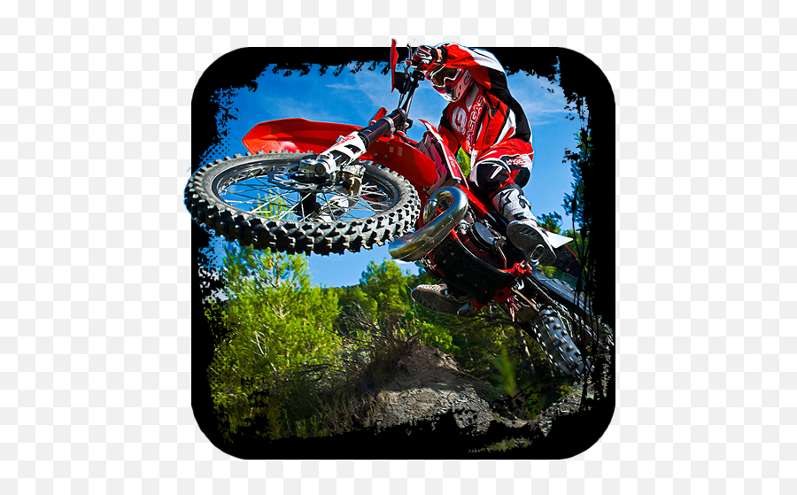 Trial Bike Racing - Motorcycling Emoji,Biker Emoticons
