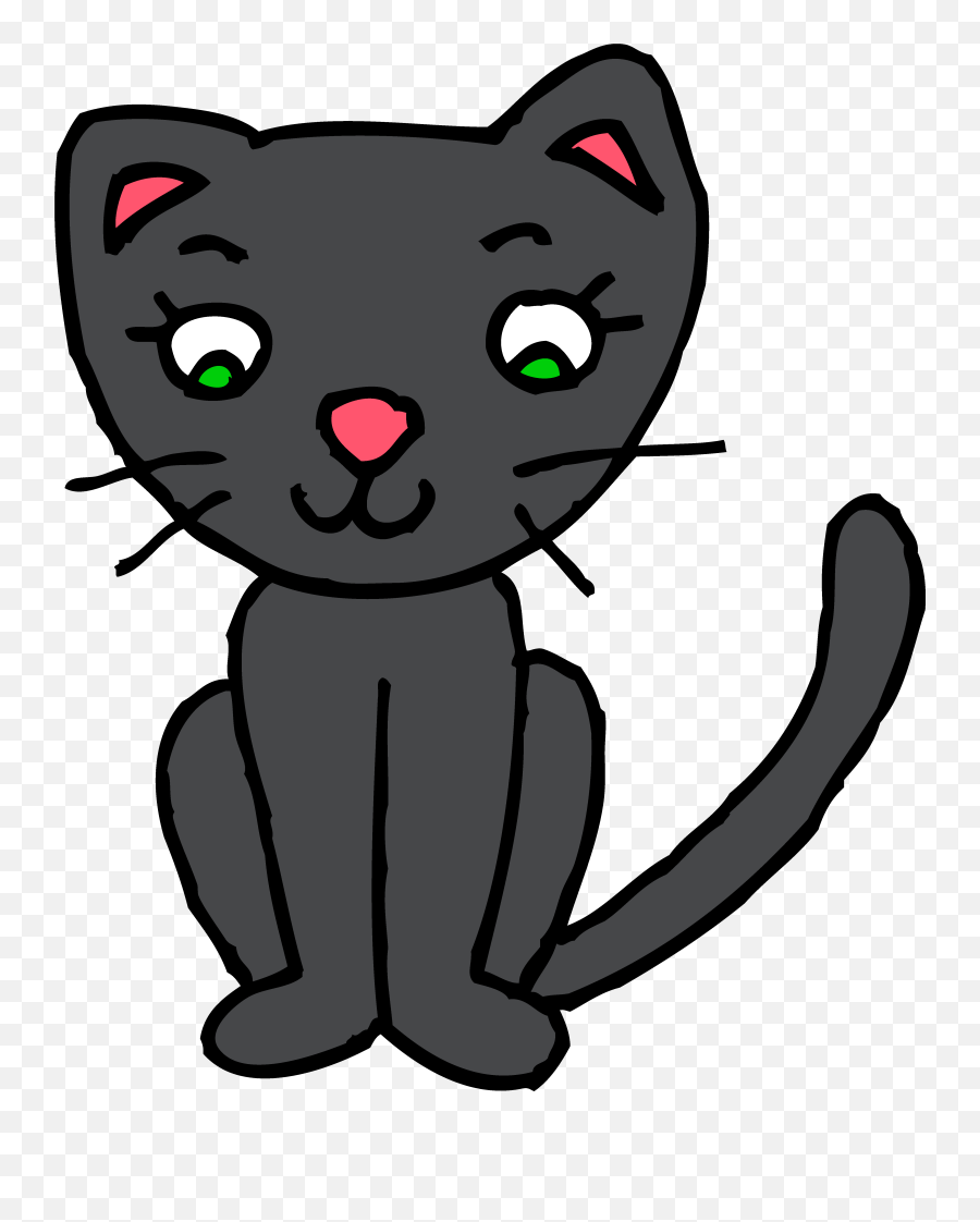 Kitty Cat Clip Art - Kitty Clip Art Emoji,Cat Emotions Chart