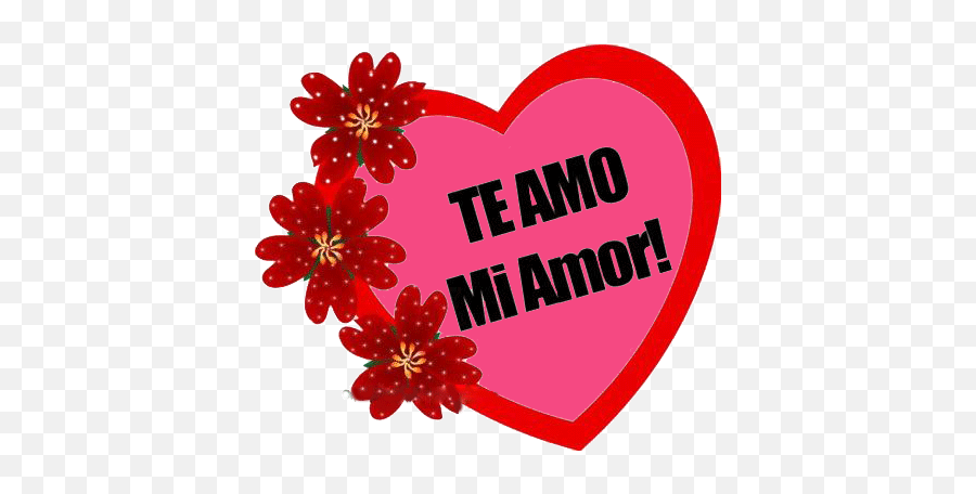 Corazon Movimiento Gif Te Amo Mi Amor - Heart Frame Design Png Emoji,Te Amocon Emojis