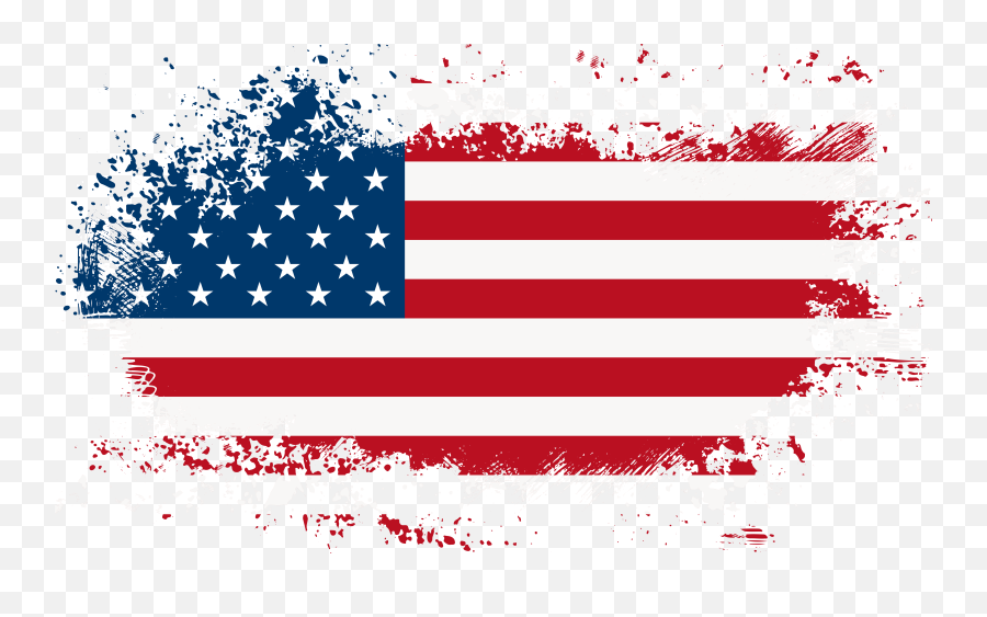 Flag Of The United States Independence Day Clip Art - Free Downloadable American Flag Large Emoji,Us Flag Emoticon