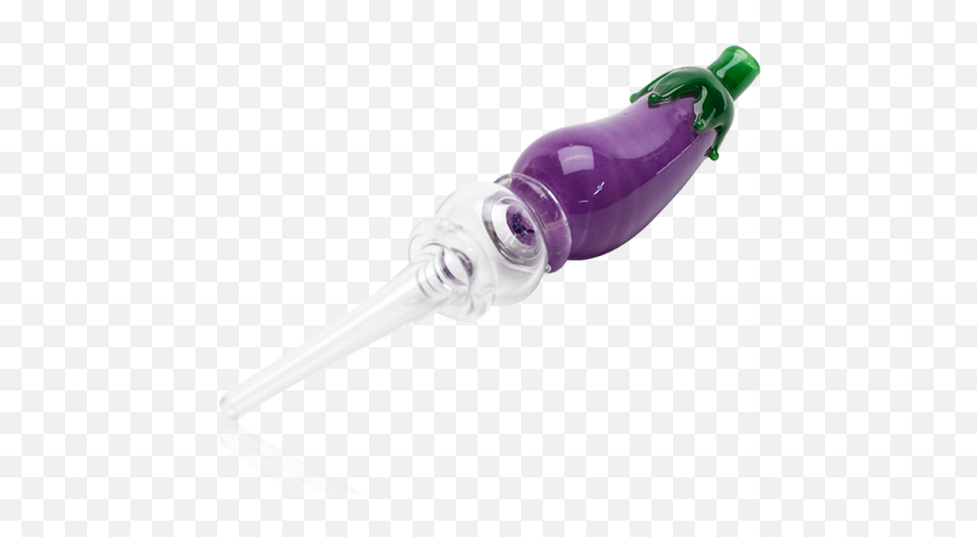 Productos U2013 Etiquetado Empire Glass Eggplant Honey Straw - Sex Toy Emoji,Emoji Gernade