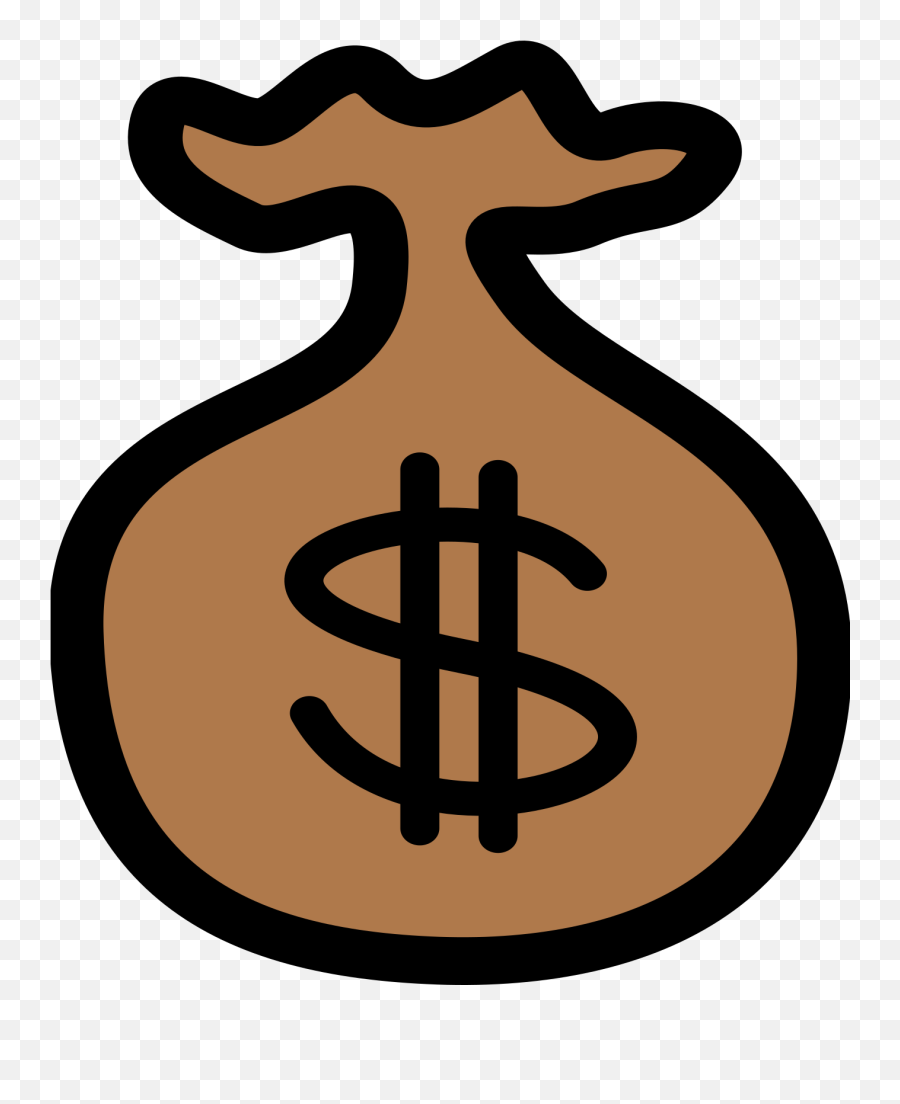 Money Bag Icon Svg Vector Money Bag Icon Clip Art - Svg Clipart Money Clipart Small Emoji,Money Bags Emoticon