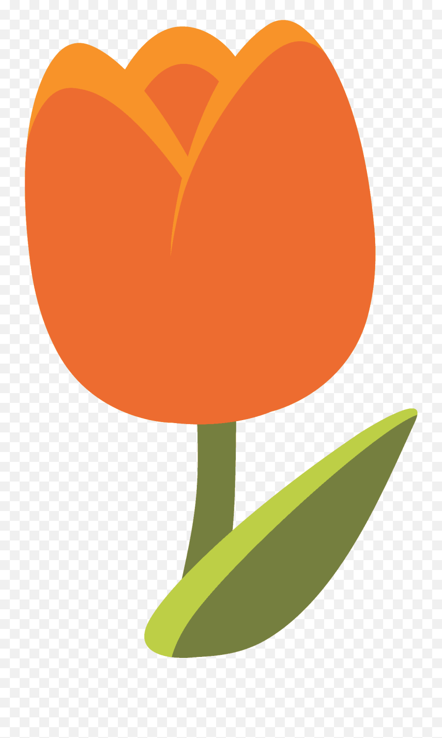 Tulip Emoji Clipart Free Download Transparent Png Creazilla - Android Flower Emoji,Spring Emoticon Vectors
