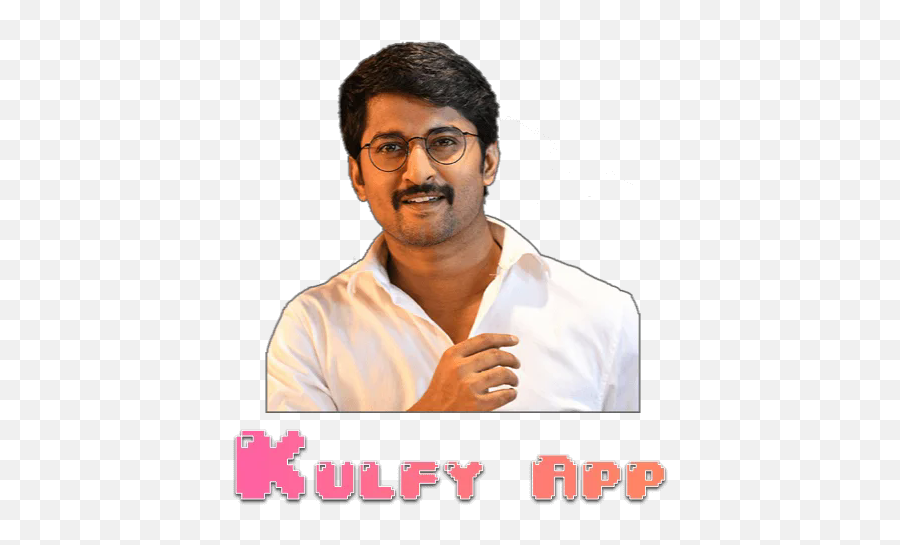 Hi Sticker - Heros Telugu Actors Nani Smile Kulfy Vijay Cry Emoji,Brahmanandam Emotions