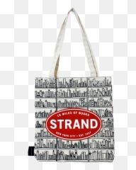 Strand Tote Off - New York Strand Bookstore Bags Emoji,Rebecca Minkoff Customizable Leather Pouch With Emoji Stickers