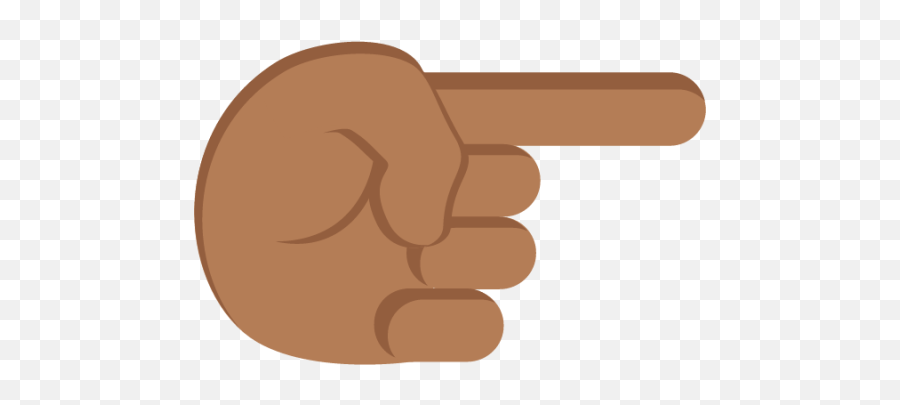 Left Hand Pointing Right Medium Dark Skin Tone Emoji,Brown Emojis Apps
