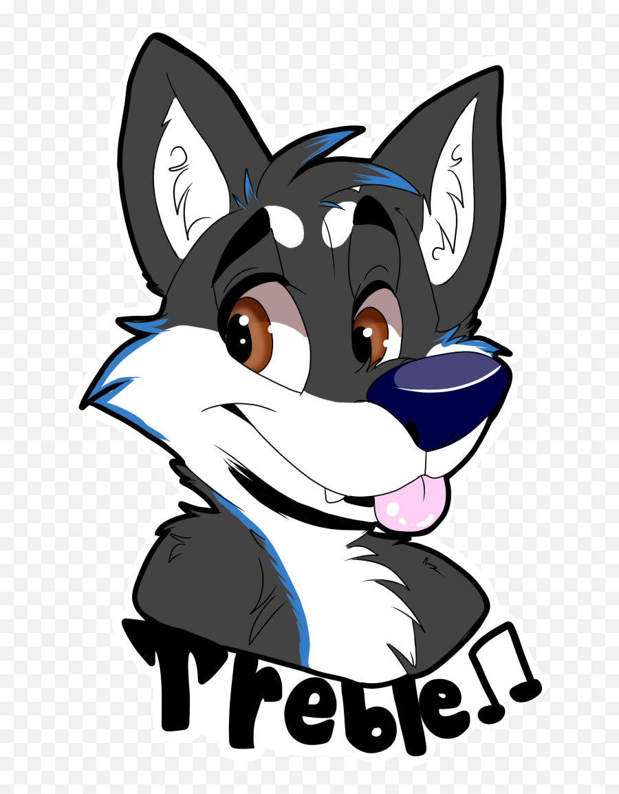 Treble Bust Shot 1 By Treblehusky - Fur Affinity Dot Net Emoji,Heh Emojis