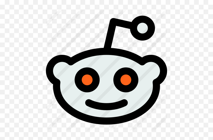 Reddit - Free Logo Icons Emoji,Alien Emoticon For Skype