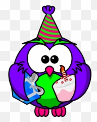 38 Owls Ideas Owl Birthday Owl Clip Art Owl Emoji,Emojis Wparty Hat