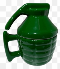 Caneca 3d Granada Com Tampa Verde Criativa Cerâmica Mug Emoji,Caneca Emojis
