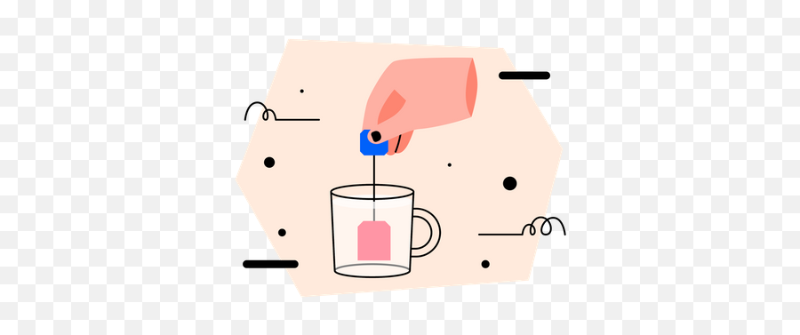 Care Emoji With Tea Logo Icon - Download In Gradient Style,Green Tea Emoji Png