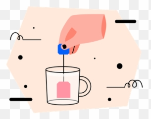Care Emoji With Tea Logo Icon - Download In Gradient Style,Green Tea Emoji Png