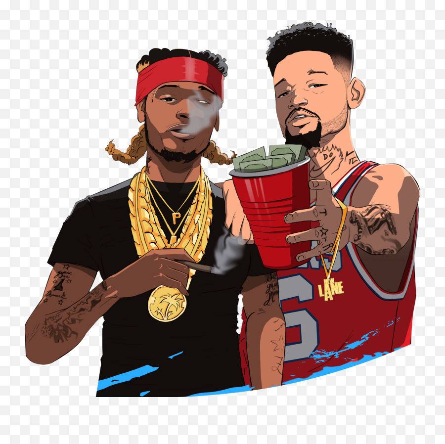 Money Hoes And Flows - Pnb Rock Fetty Wap Emoji,Fetty Wap Emojis