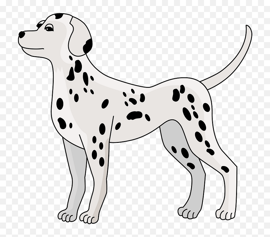 Dalmatian Dog Clipart - Dalmatian Dog Clipart Transparent Emoji,Dalmatian Emoji