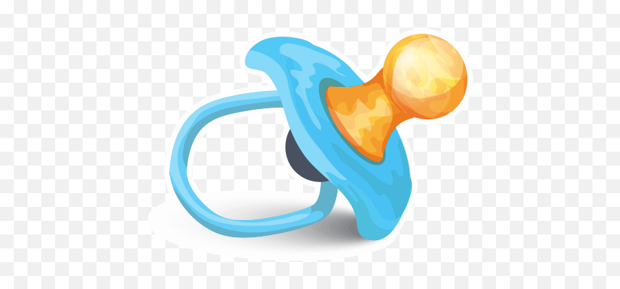 To - Teether Emoji,Pacifier Emoji