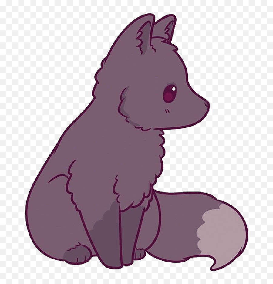 Naomilord Fox Silverfox Animal Fox - Kawaii Cute Animal Drawings Emoji,Silver Fox Emoji