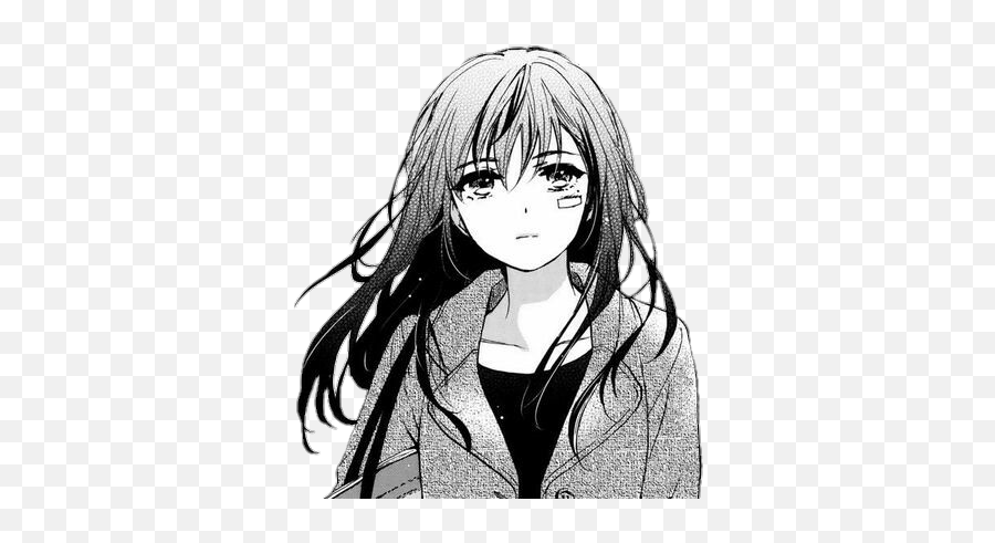 Anime Girl Manga Emotion Sticker By Ash - Anime Manga Girl Emoji,Emotion Girl