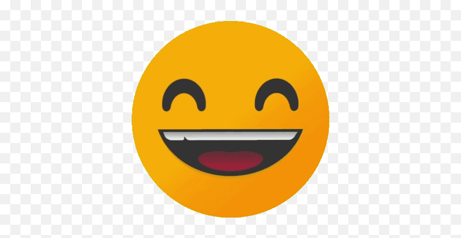Cute Emoji 526x480 - Wide Grin,Cheers Emoji Gif