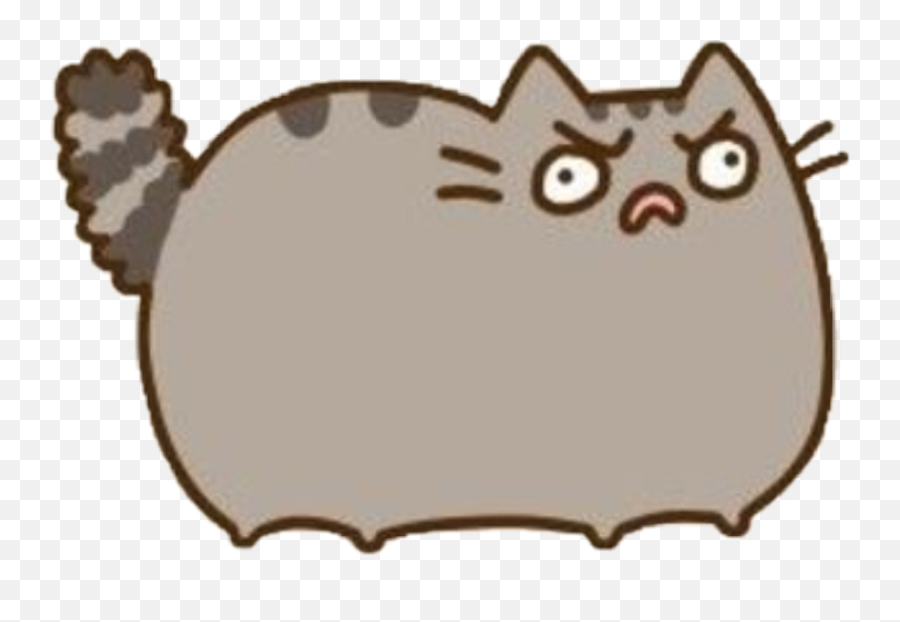 Telegram Sticker 7 From Collection Pusheen - Yu No Feed Me Pusheen Emoji,Pusheen The Cat Emoji