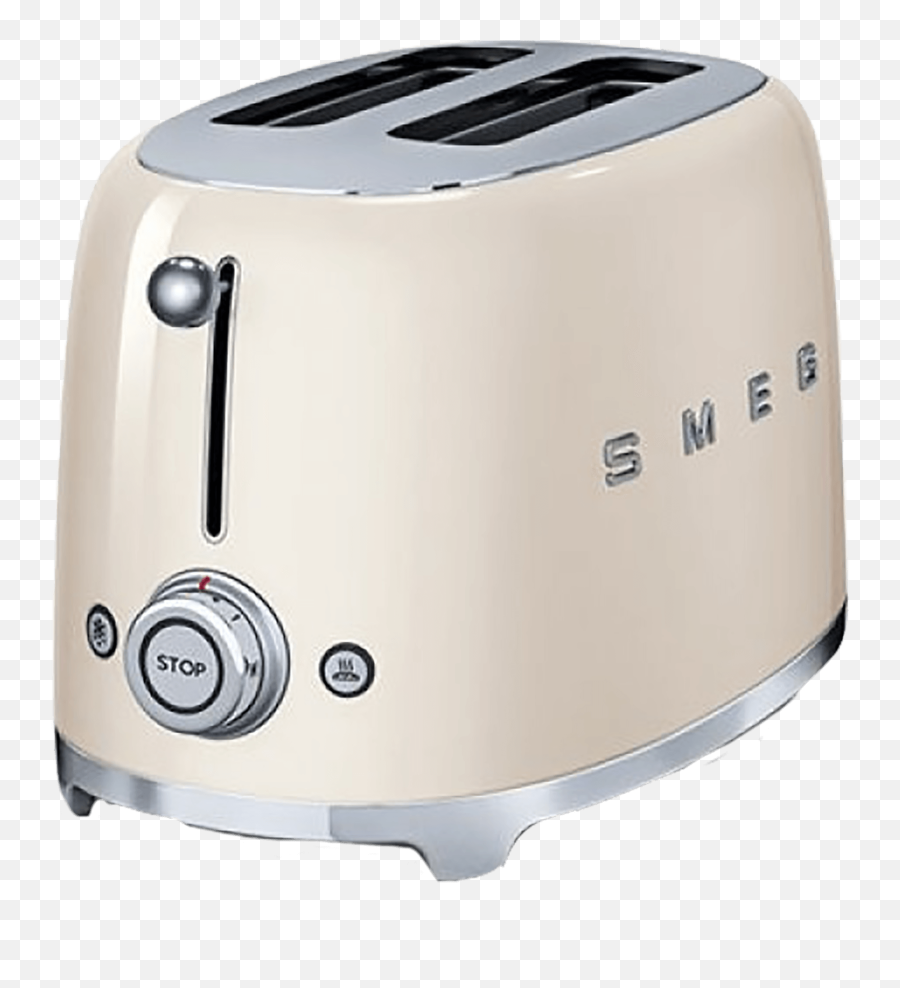 Toaster Clipart Slice Toast Toaster Slice Toast Transparent - Smeg Toaster Cream 2 Slice Emoji,Toaster Emoji