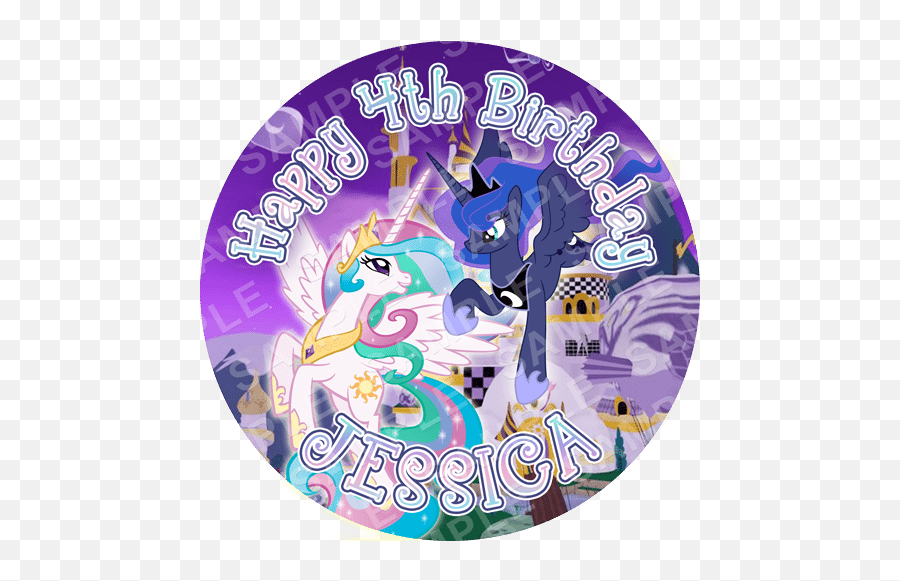 Pinkie Pie Archives - Page 2 Of 2 Edible Cake Toppers Princess Celestia And Princess Luna Cake Topper Emoji,Pinkie Pie Emoji