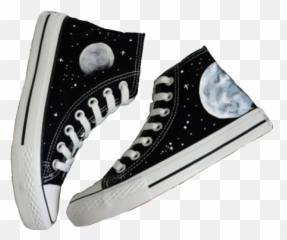 Galaxy Universe Converse Shoes Sticker - Sneakers Emoji,Emoji Converse