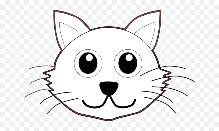 Clipart Cat Face Download Free Clip Art On Clipart Bay - Cat Head Clipart Black And White Emoji,Kitty Face Emoji