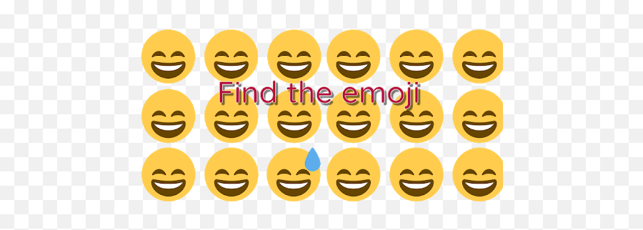 Find The Emoji - Happy,Guess The Emoji