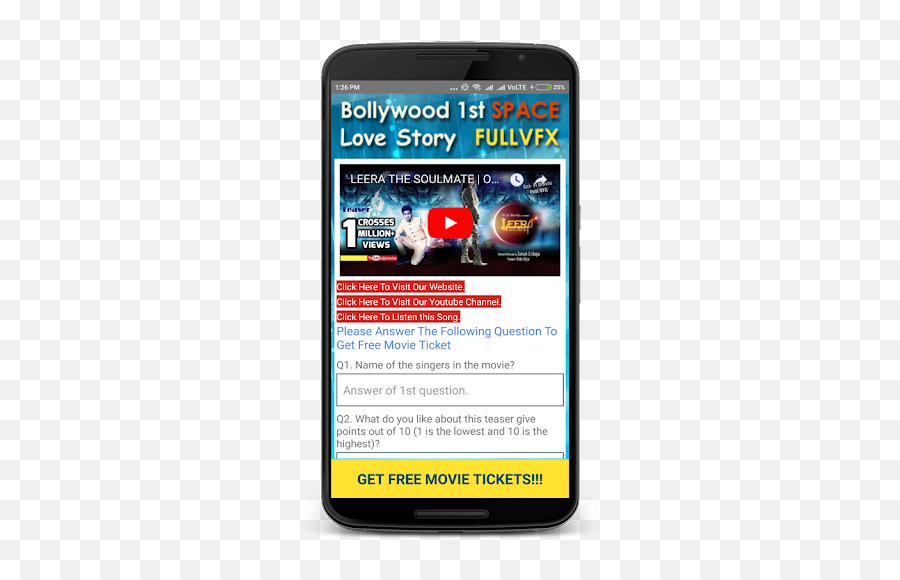 Download Leera - The Soulmate Get Free Movie Ticket Smartphone Emoji,Emoji Movie Titles Answers