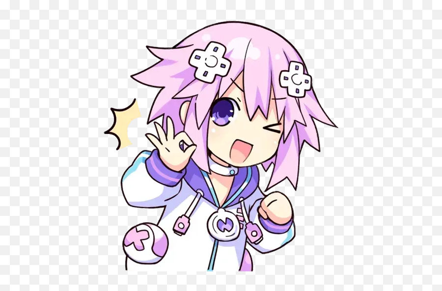 Trending Stickers For Whatsapp Page 214 - Stickers Cloud Gamer Girl Pee Neptunia Emoji,Nepnep Emoticon