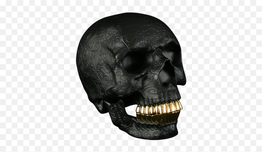 Pin De Jeff Bellow En Dark Inspiration - Black Skull Gold Png Emoji,Emojis De Peli Negra