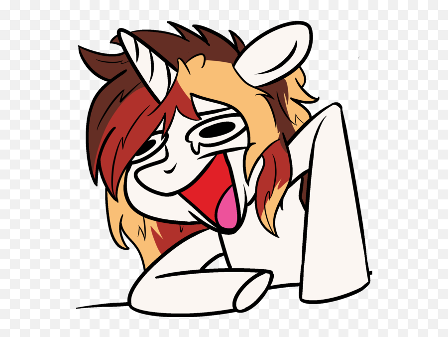 Inkwelt Base Used Commission - Pony Wheeze Emoji,Women And Emotions Meme