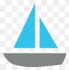 Sailboat - Sailboat Emoji,Sailboat Emoji