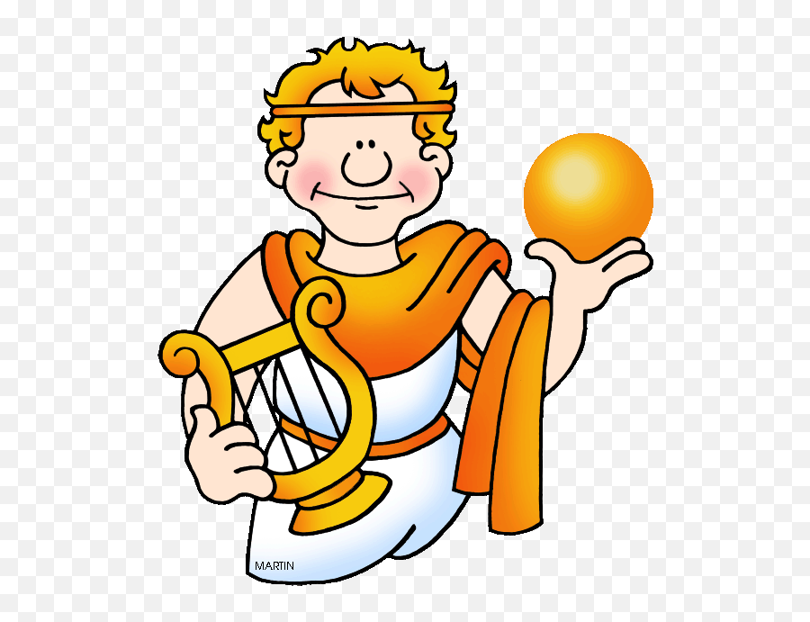 Talent Show Clipart - Clip Art Library Greek Mythology Apollo Cartoon Emoji,Roman Artwork Emotion