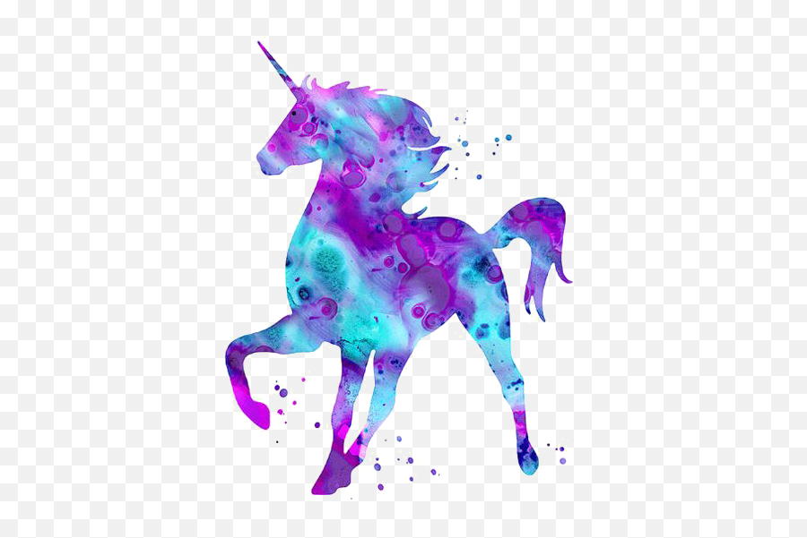 Unicorn Mythology Being Wallpaper - Unicorn Png Download Blue And Purple Unicorn Emoji,Unicorn Emoji Pages