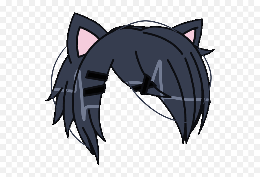 Gacha Gachalife Sticker By Follow Me U203c - Gacha Hair Boy Emoji,Gacha Heartless Boy With Emojis