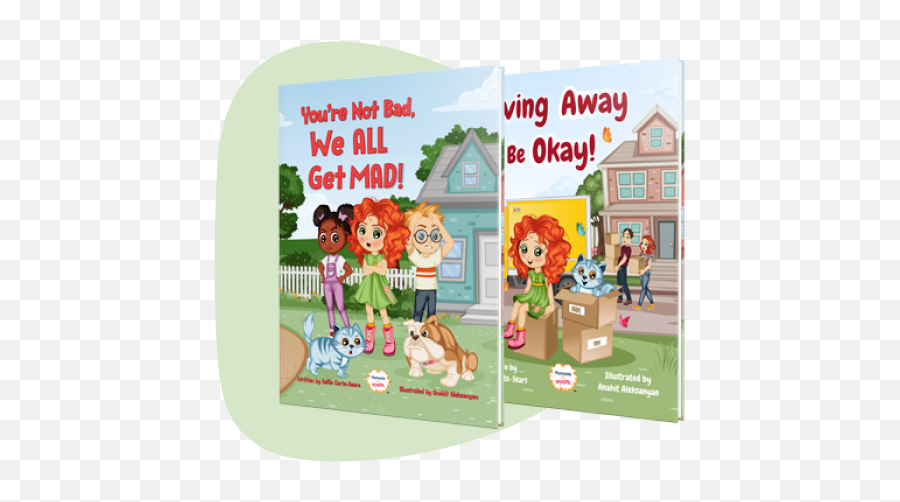 Moments With Massy Childrenu0027s Book Series - Moving Away Emoji,Negative Emotions Cartoon