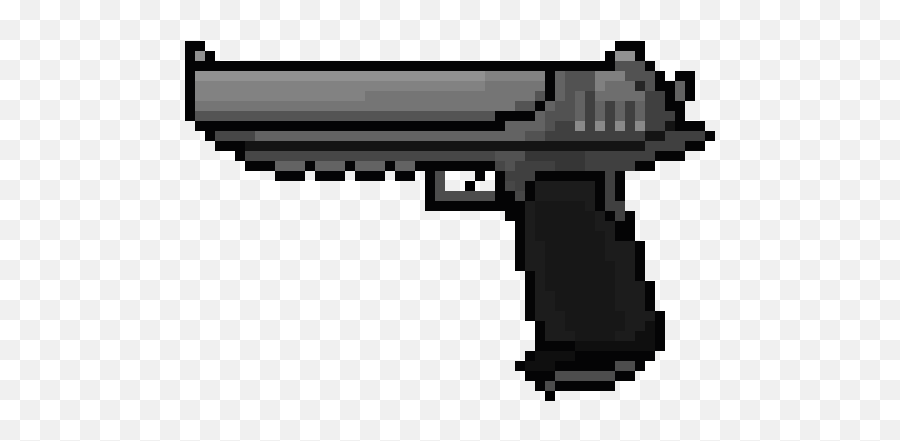 Pixel Art Gallery - Portable Network Graphics Emoji,Deagle Emoticon