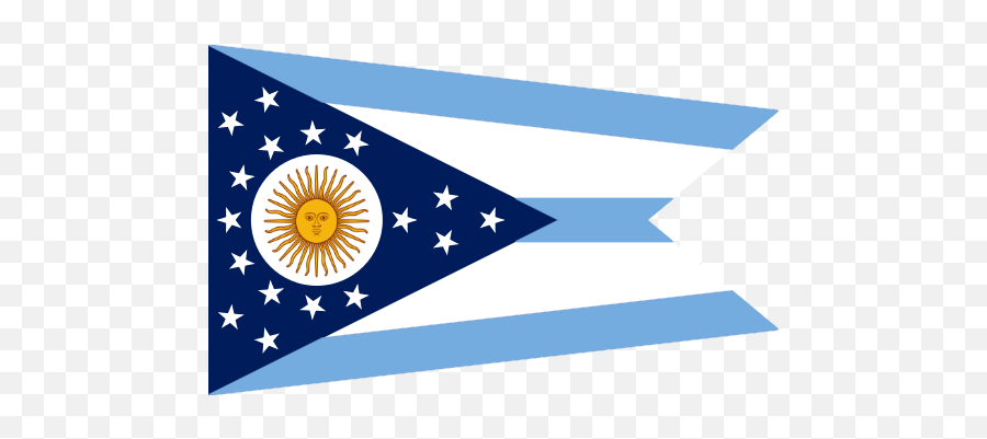 Mixed Flags Us States - Ohio State Flag Emoji,Cape Verde Flag Emoji
