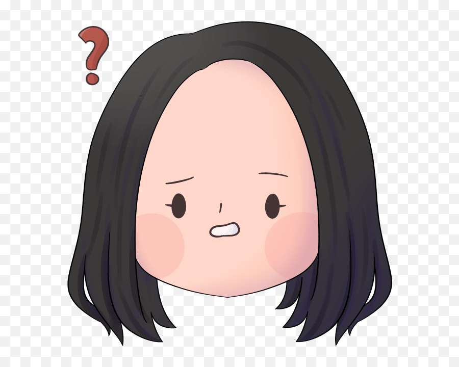 Draw Chibi Anime Icon Png Avatar Drawing For Twitch By - Hair Design Emoji,Facebook Asian Girl Emoji