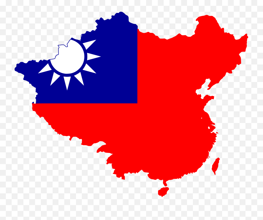 Flag Map Of The Republic Of China - Sun Mausoleum Emoji,Chinese Flag Emoji
