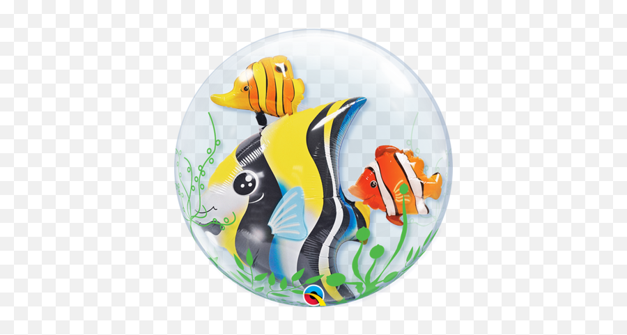 Tropical Balloons Balloon Place - Bubble Balloons Emoji,Tropical Fish Emoji
