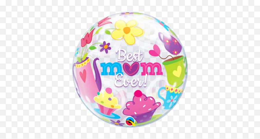 Mothers Day Bubbles Balloon Balloon Place - Mothers Day Bubble Balloon Emoji,Frog Tea Emoji