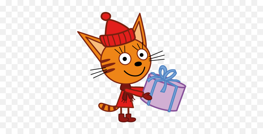 Kid - Ecats Christmas By Ctc Media Group Emoji,Emotions With Christmas
