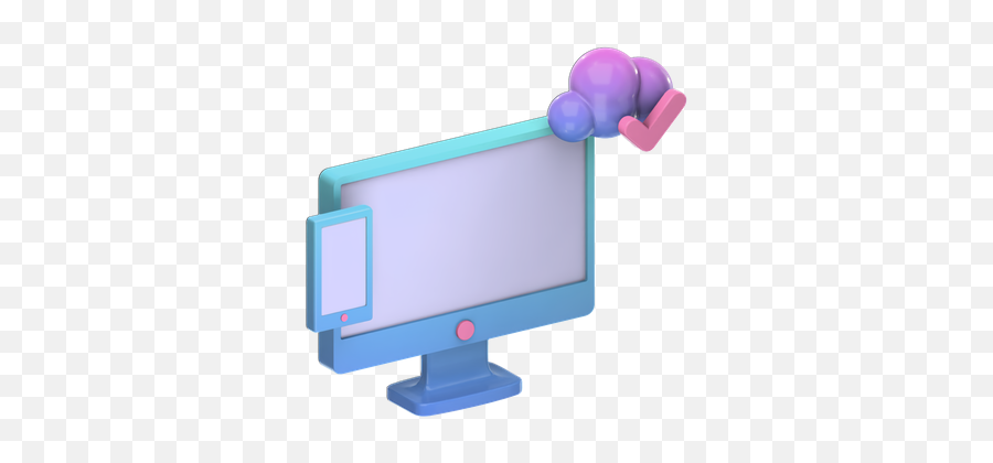 Pc Display 3d Illustrations Designs Images Vectors Hd Emoji,Monitor Emoji